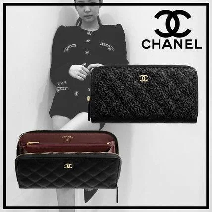 Popular Chanel Classic Long Zip Wallet